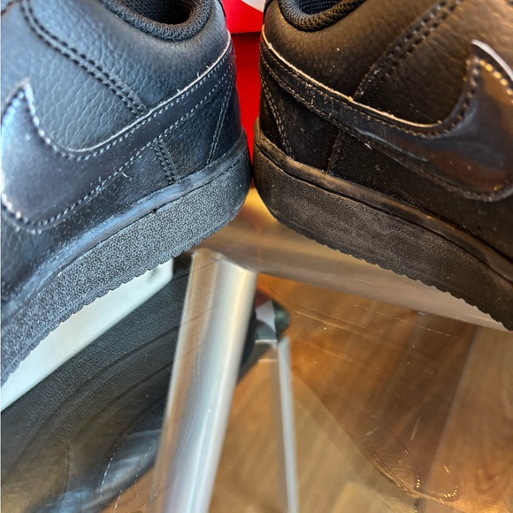 Nike COURT/VISION LOW Triple Black Women’s Sneakers in Size 9M BNIB - Picture 14 of 15